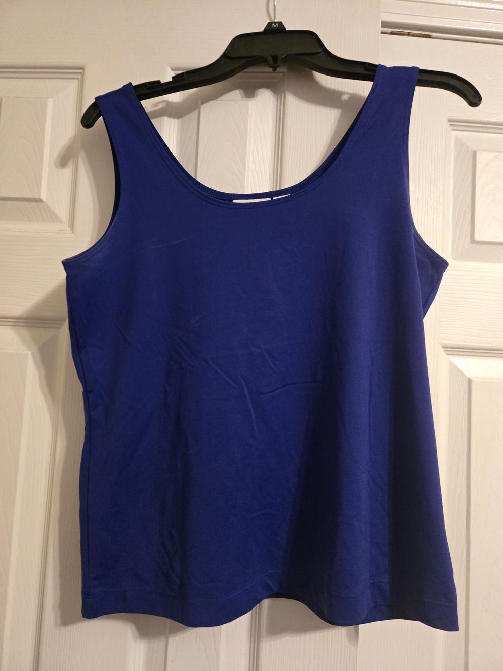 Chico's Sleeveless Scoop Tank Top - Royal Blue
